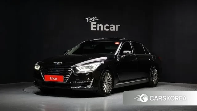 Genesis EQ900 2018 Черный из Кореи