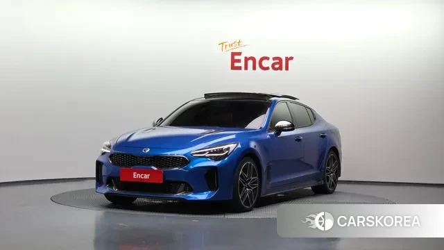 Kia Stinger 2019 Синий из Кореи