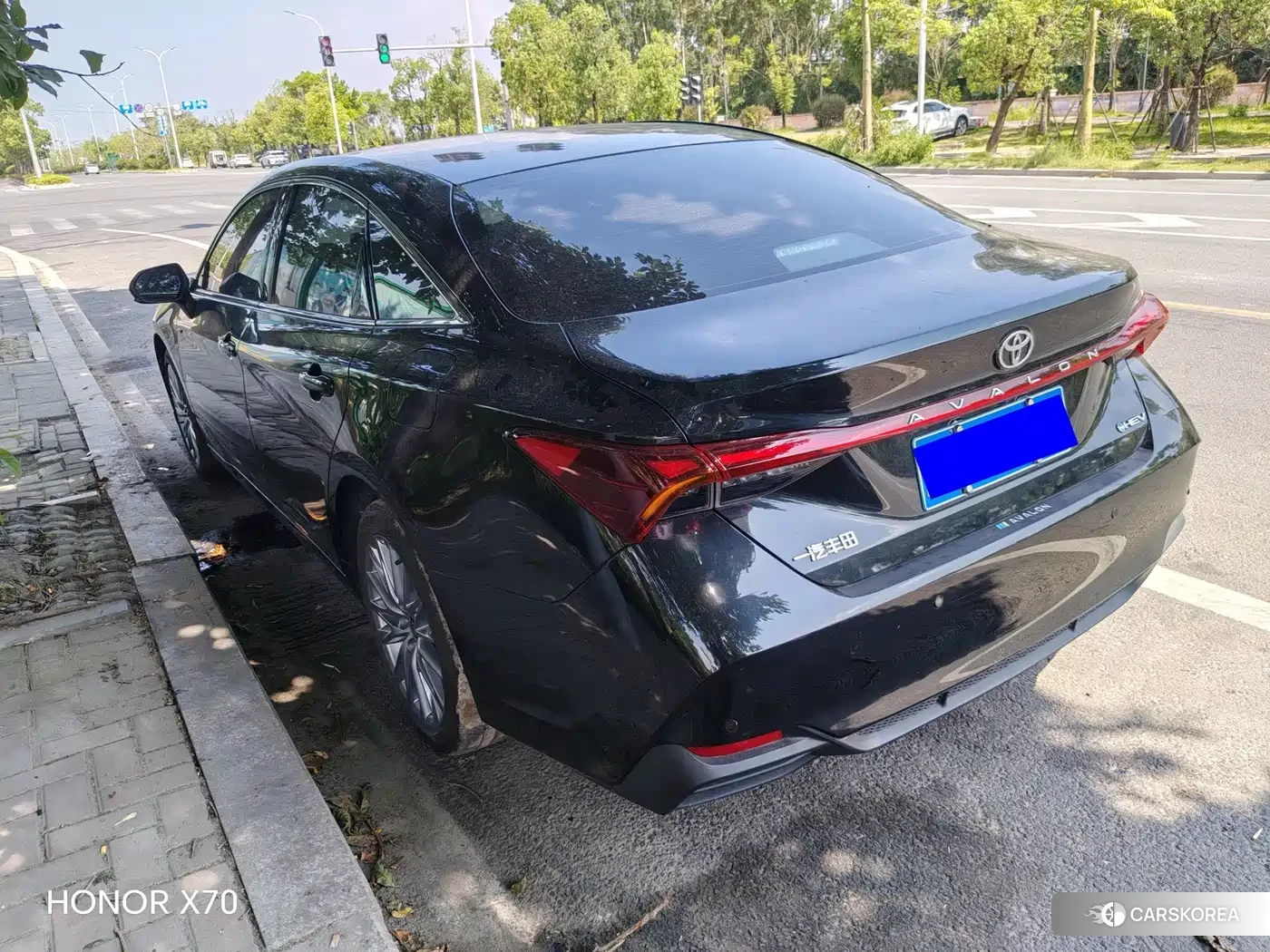 Toyota Avalon 2025 Черный из Китая