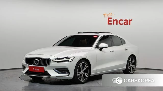 Volvo S60 3rd generation 2020 Белый из Кореи