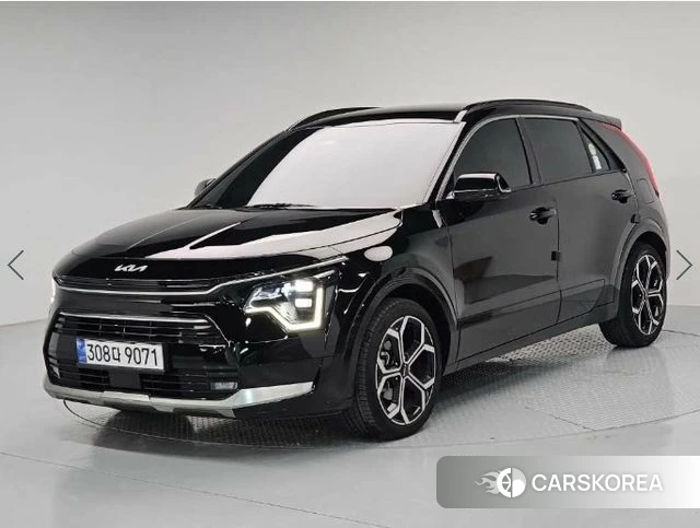 Kia Di Ol Nu Niro 2022 Черный из Кореи