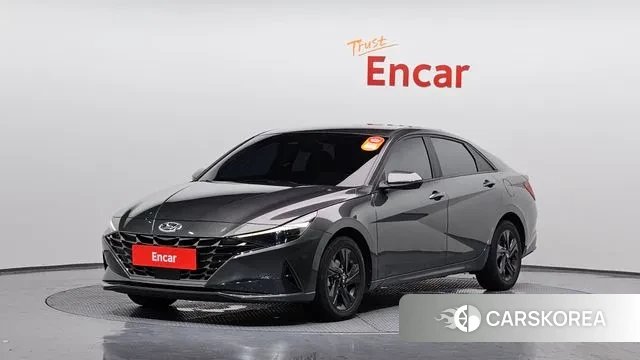 Hyundai Avante Hybrid (CN7) 2022 Серый из Кореи