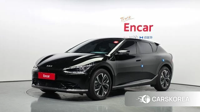 Kia EV6 2023 Черный из Кореи