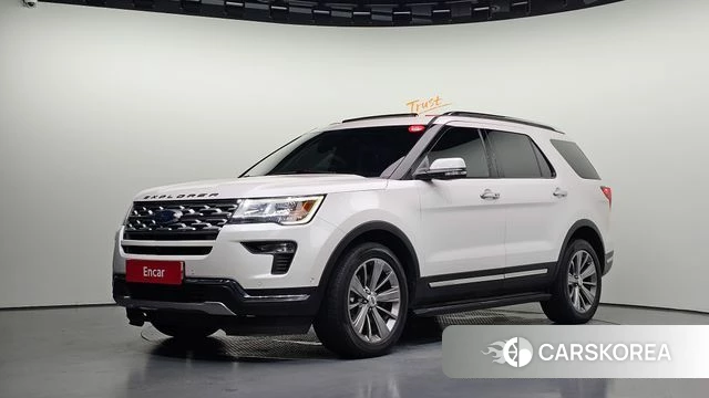 Ford Explorer 2018 Белый из Кореи