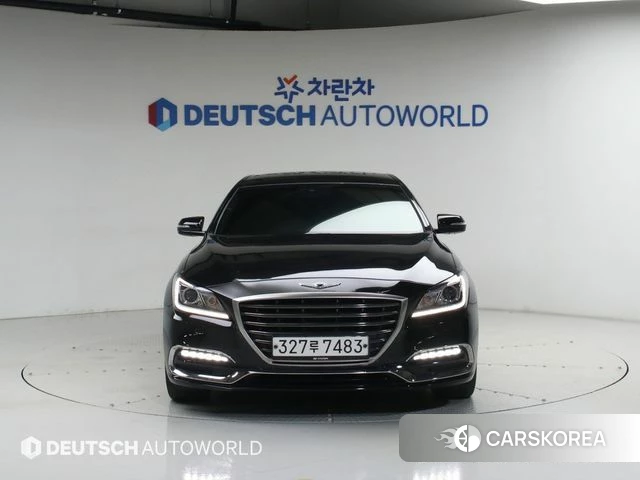 Genesis G80 2018 Черный из Кореи