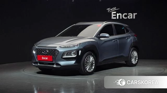 Hyundai Kona 2020 Светло-серебряный цвет из Кореи