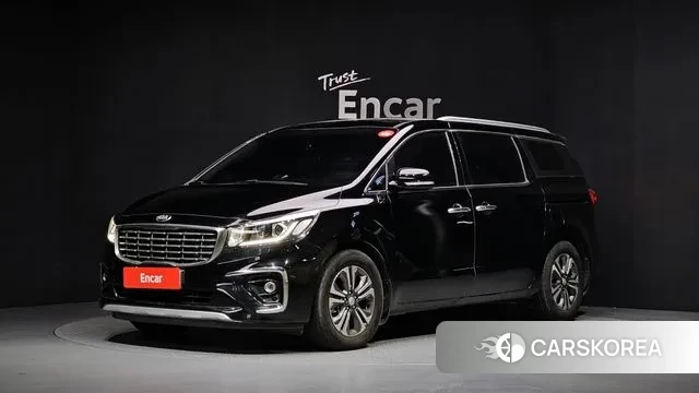 Kia The New Carnival 2018 Черный из Кореи