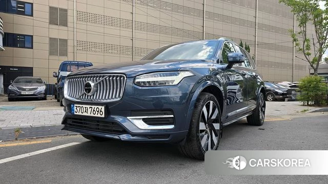 Volvo XC90 second Generation 2024 Синий из Кореи