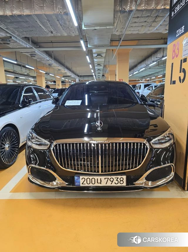 Mercedes-Benz S-Class W223 2022 Черный из Кореи