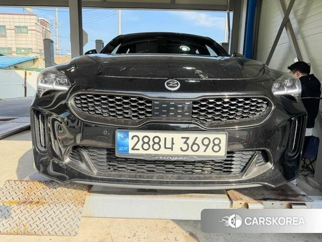 Kia Stinger Meister 2021 Черный из Кореи