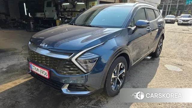 Kia Sportage 5th Generation Hybrid 2023 Синий из Кореи