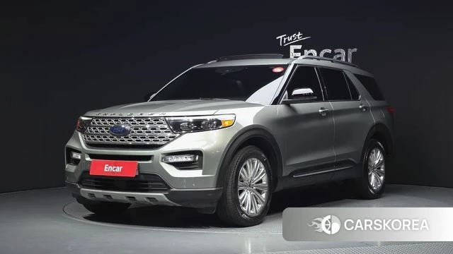 Ford Explorer 6th Generation 2020 Серебристо-серый из Кореи