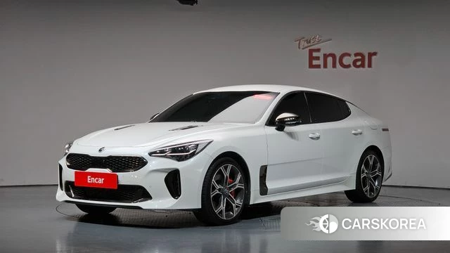 Kia Stinger 2020 Белый из Кореи