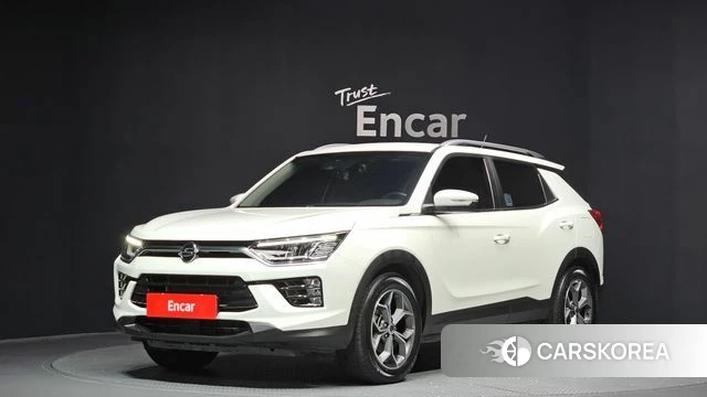 Ssangyong Beautiful Korando 2019 Белый из Кореи