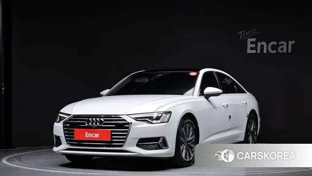 Audi A6 (C8) 2021 Белый из Кореи