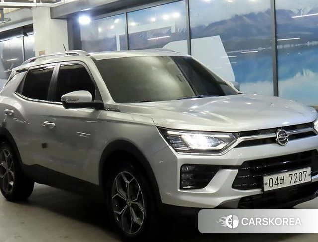 Ssangyong Beautiful Korando 2019 Серебряный из Кореи