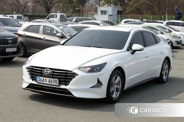 Hyundai Sonata (DN8) 2020 Белый из Кореи