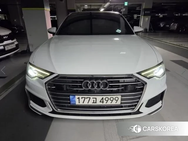 Audi A6 (C8) 2020 Белый из Кореи
