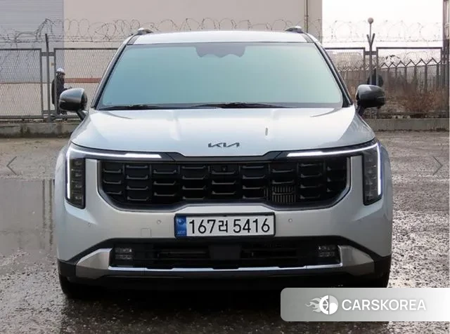Kia The New Carnival 4th Generation 2024 Серебристо-серый из Кореи