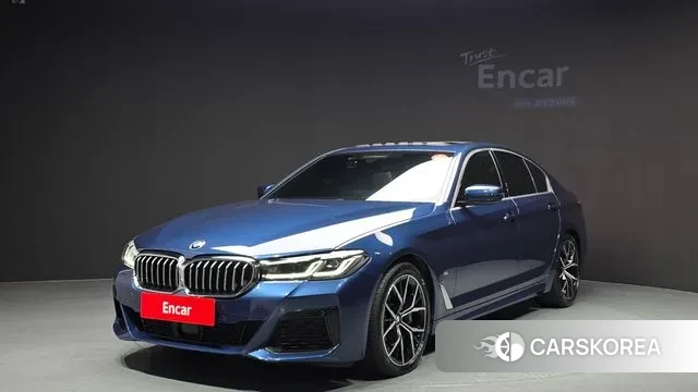 BMW 5 Series (G30) 2020 Синий из Кореи