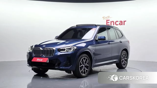 BMW X3 (G01) 2022 Синий из Кореи