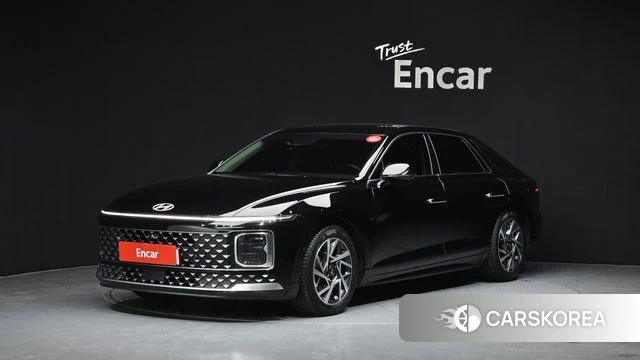 Hyundai Grandeur Hybrid (GN7) 2022 Черный из Кореи