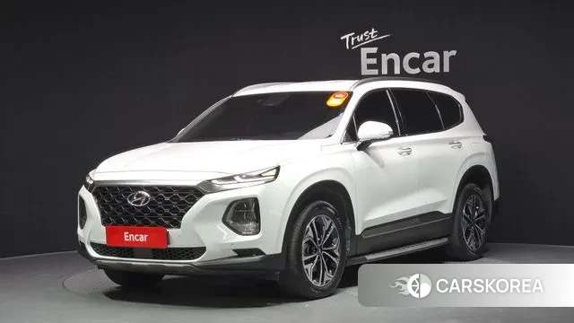 Hyundai Santa Fe TM 2018 Белый из Кореи