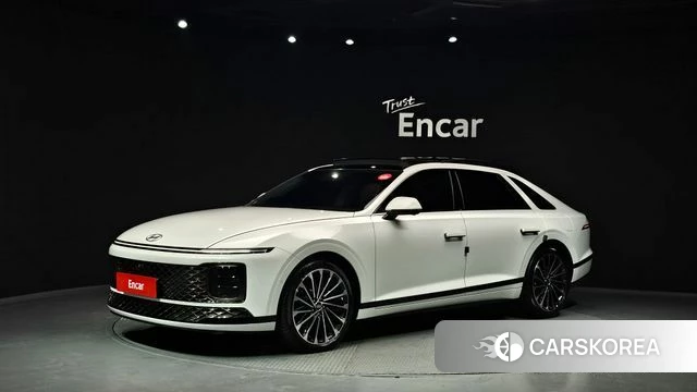 Hyundai Grandeur Hybrid (GN7) 2025 Белый из Кореи