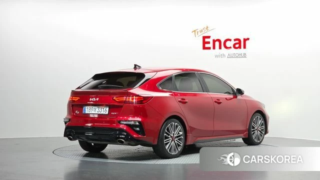 Kia The New K3 2nd generation 2021 Красный из Кореи