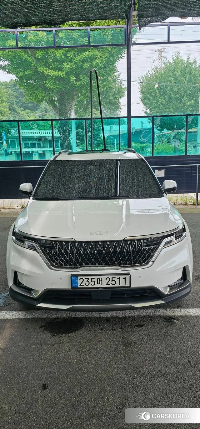 Kia Carnival 4th generation 2023 Белый из Кореи
