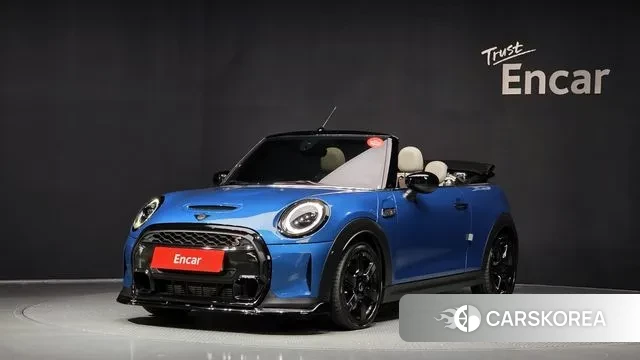 Mini Cooper S Convertible 2023 Синий из Кореи