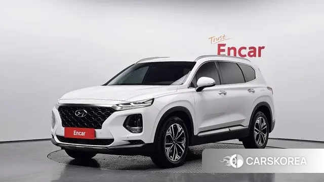 Hyundai Santa Fe TM 2018 Белый из Кореи