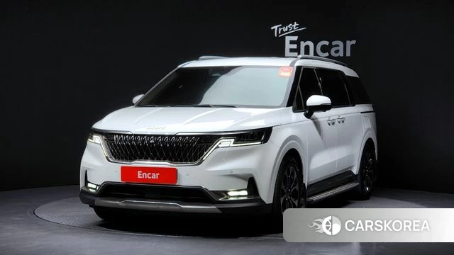 Kia Carnival 4th generation 2022 Белый из Кореи