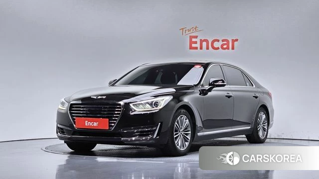 Genesis EQ900 2018 Черный из Кореи