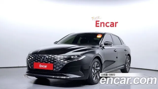 Hyundai The New Grandeur IG Hybrid 2022 Черный из Кореи