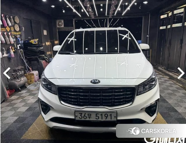 Kia The New Carnival 2018 Белый из Кореи