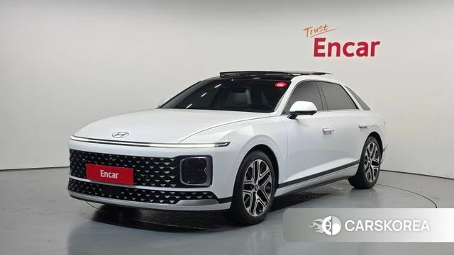 Hyundai Grandeur (GN7) 2024 Белый из Кореи