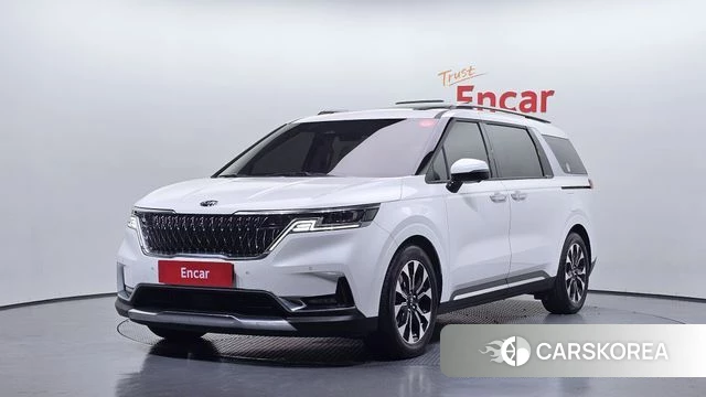 Kia Carnival 4th generation 2021 Белый из Кореи
