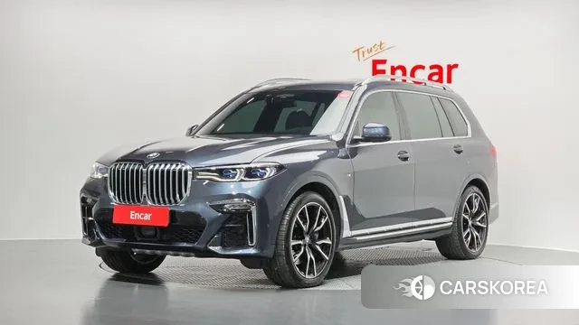 BMW X7 (G07) 2022 Серый из Кореи