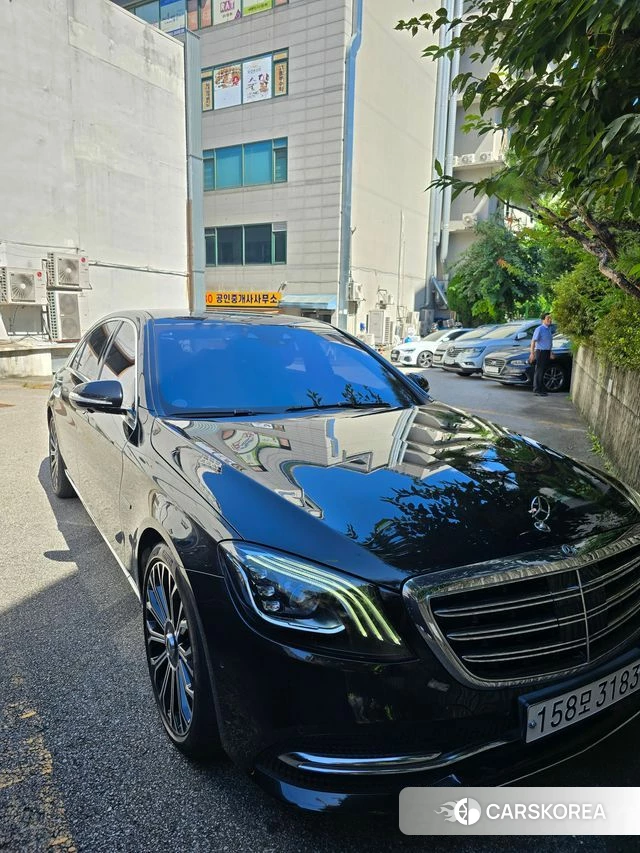 Mercedes-Benz S-Class W222 2020 Черный из Кореи