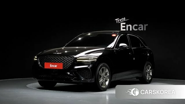 Genesis GV70 2021 Черный из Кореи