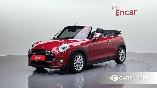 Mini Cooper Convertible 2018 Красный из Кореи
