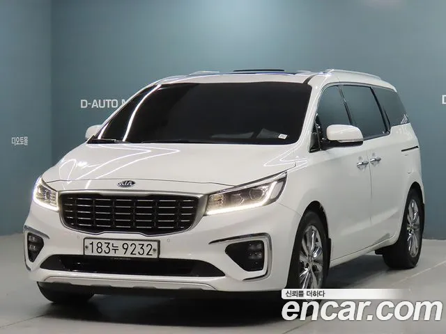 Kia The New Carnival 2019 Белый из Кореи