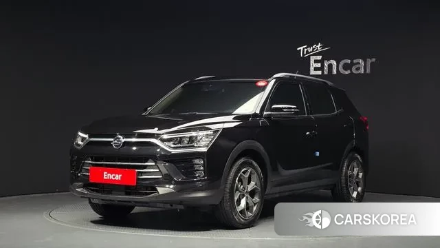 Ssangyong Beautiful Korando 2022 Черный из Кореи