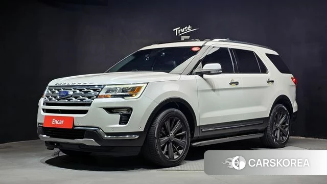 Ford Explorer 2019 Белый из Кореи