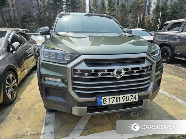 Ssangyong The New Rexton Sport 2024 Светло-зеленый из Кореи