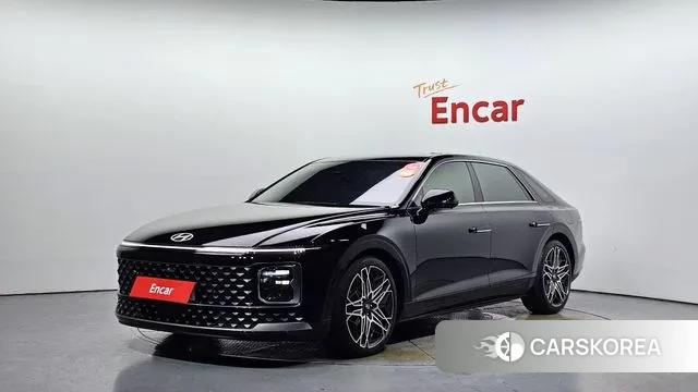 Hyundai Grandeur (GN7) 2023 Черный из Кореи