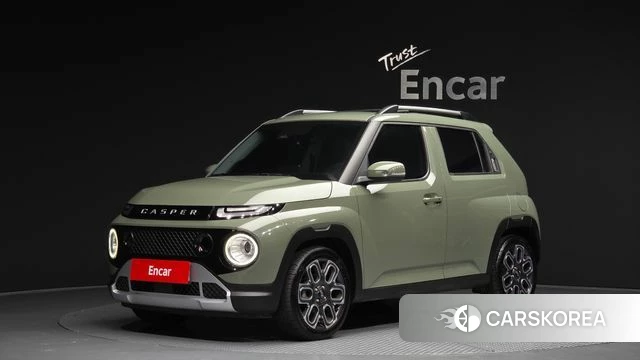 Hyundai Casper 2021 Темно-зеленый из Кореи