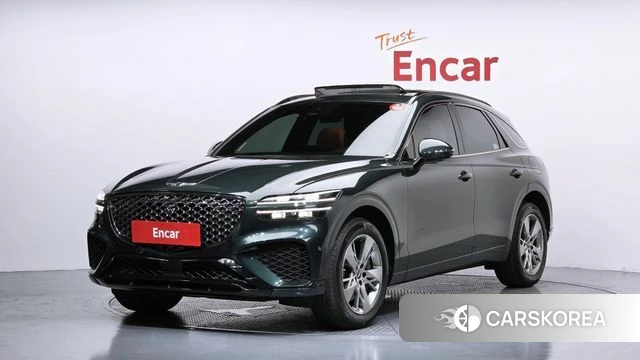 Genesis GV70 2021 Темно-зеленый из Кореи