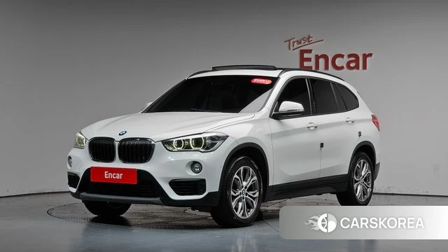 BMW X1 (F48) 2019 Белый из Кореи